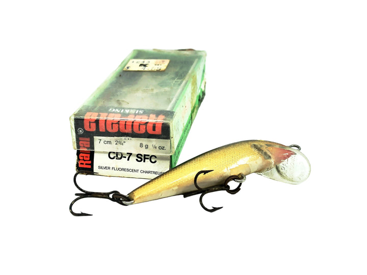 Rapala Countdown Minnow CD-7 G, Gold Color w/Box