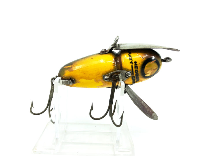 Heddon Wooden Crazy Crawler 2100, BF Bullfrog Color