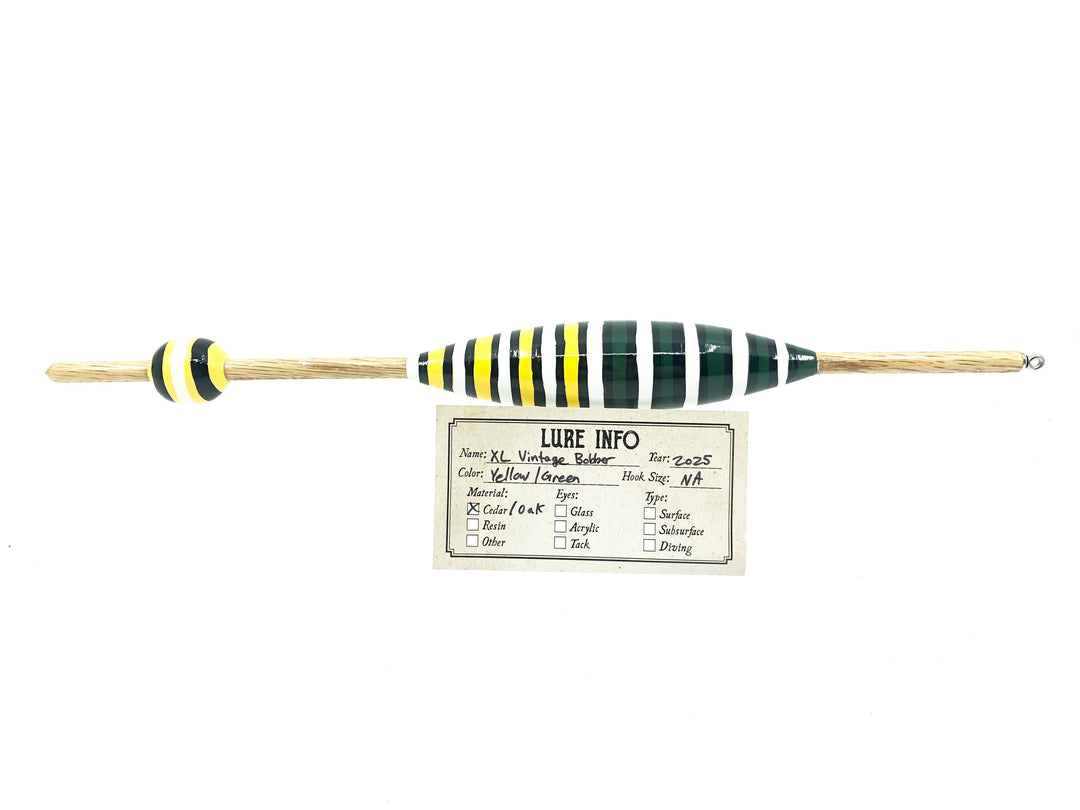 Chautauqua XL Vintage Bobber, Yellow/Green Color-Large Size 14"