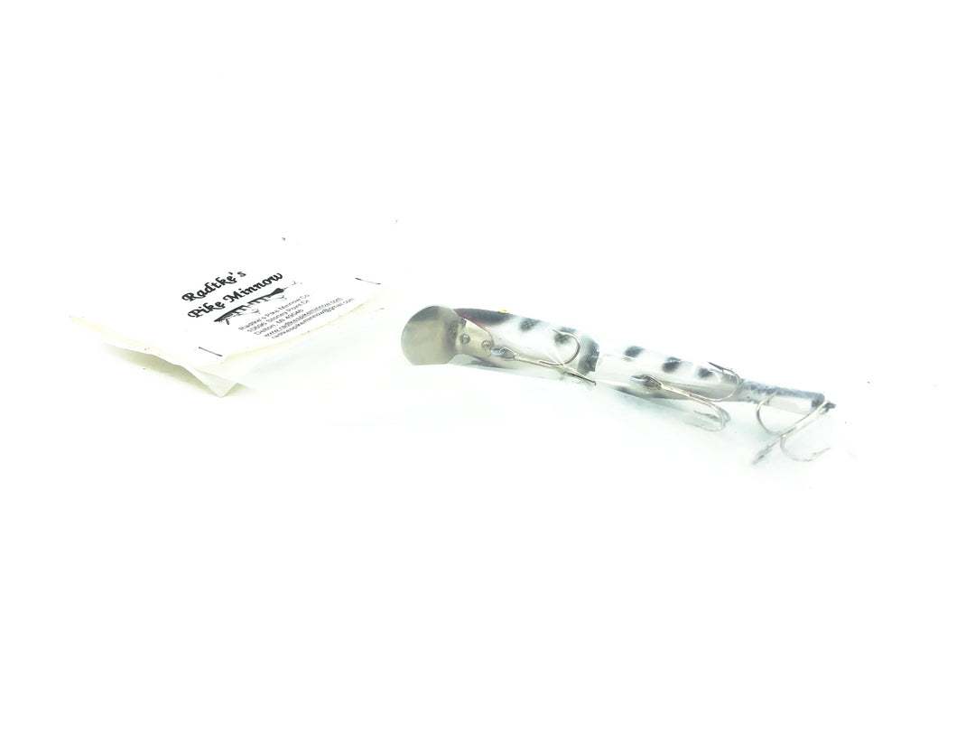 Radtke Pike Minnow, Gray Ghost Color on Card