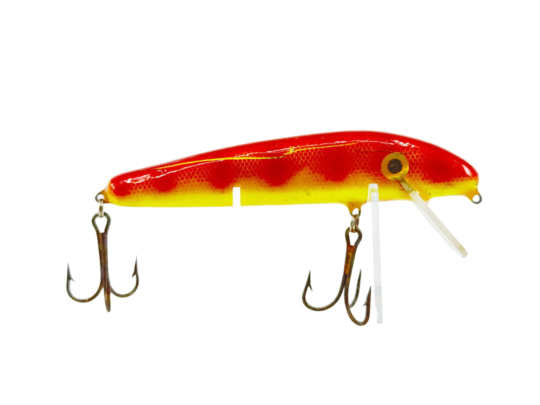 Big Game Tackle 6" Twitch, Red Scale Color
