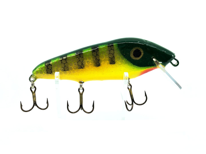 Crane 305 Musky Bait, Green Perch/Yellow Belly Color