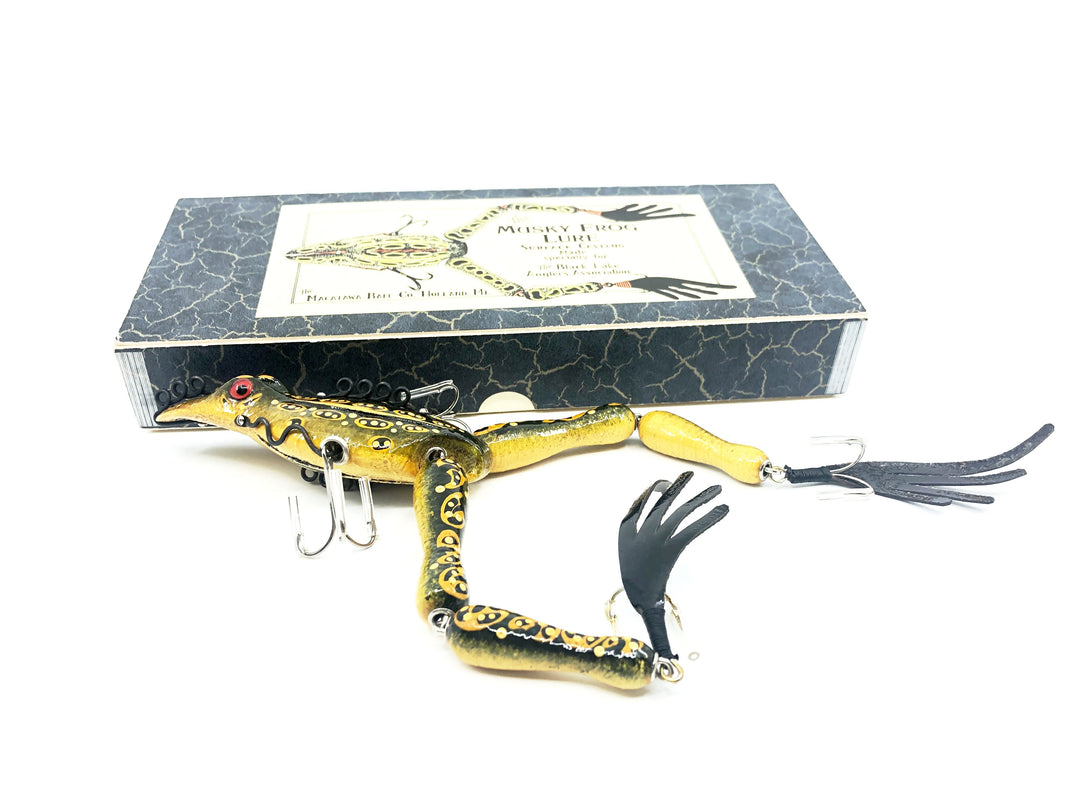Macatawa Bait Co. Musky Bumblebee Frog 9" Lure w/Box