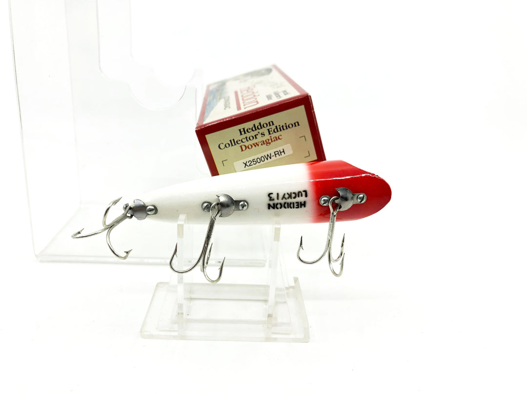 Heddon Centennial Edition Wood Lucky 13 New in Box NO. X2500W-RH-Red Head