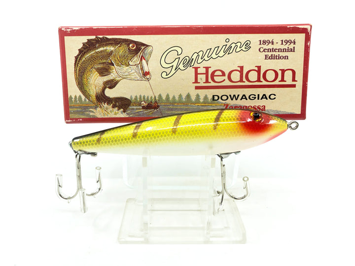 Heddon Centennial Edition Wood Zaragossa New in Box NO. X6500W-L - Perch