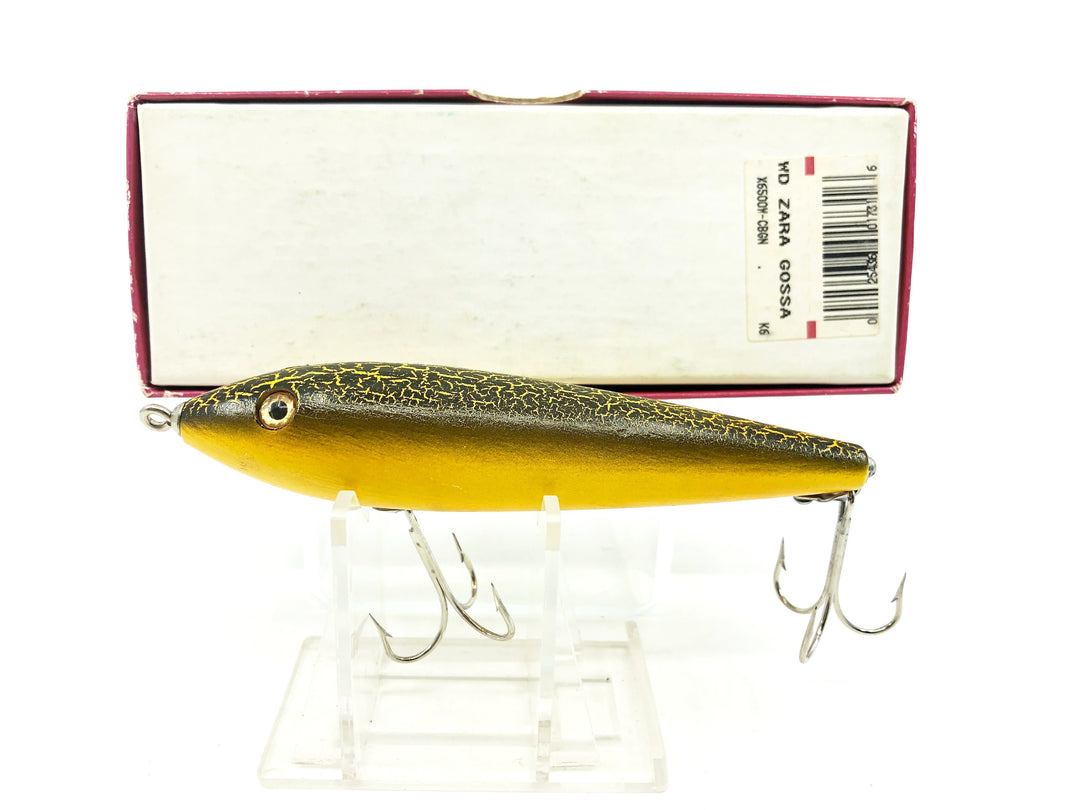 Heddon Centennial Edition Wood Zaragossa New in Box NO. X6500W-GNCB - Green Crackleback