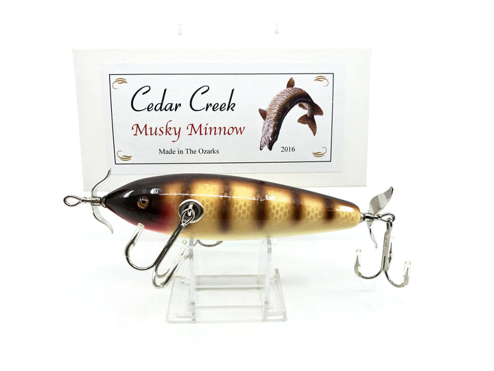 Cedar Creek Musky Minnow 716 Pike Scale Color