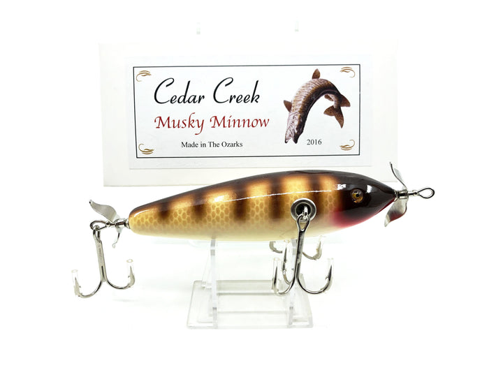 Cedar Creek Musky Minnow 716 Pike Scale Color