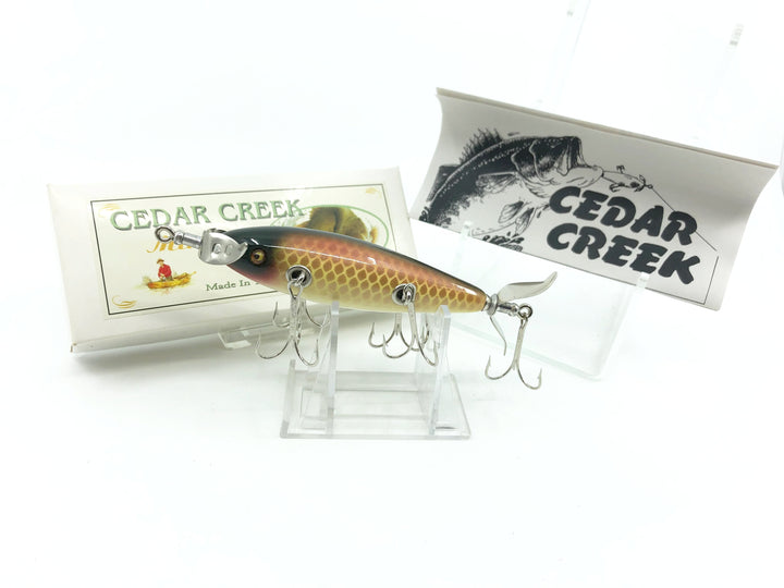 Cedar Creek Minnow - 5 Hook- 220 - Golden Shiner Color