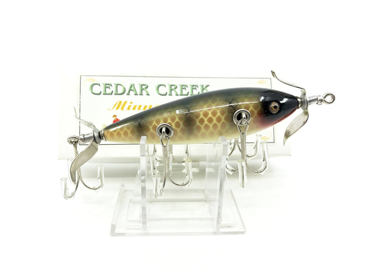 Cedar Creek Minnow - 5 Hook- 218 - Perch Scale Color