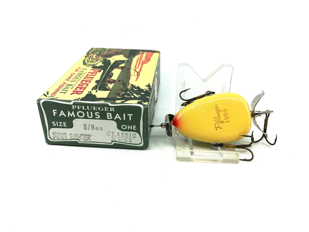 Pflueger 1999 Kent Floater Frog with Box Classic Moss Color