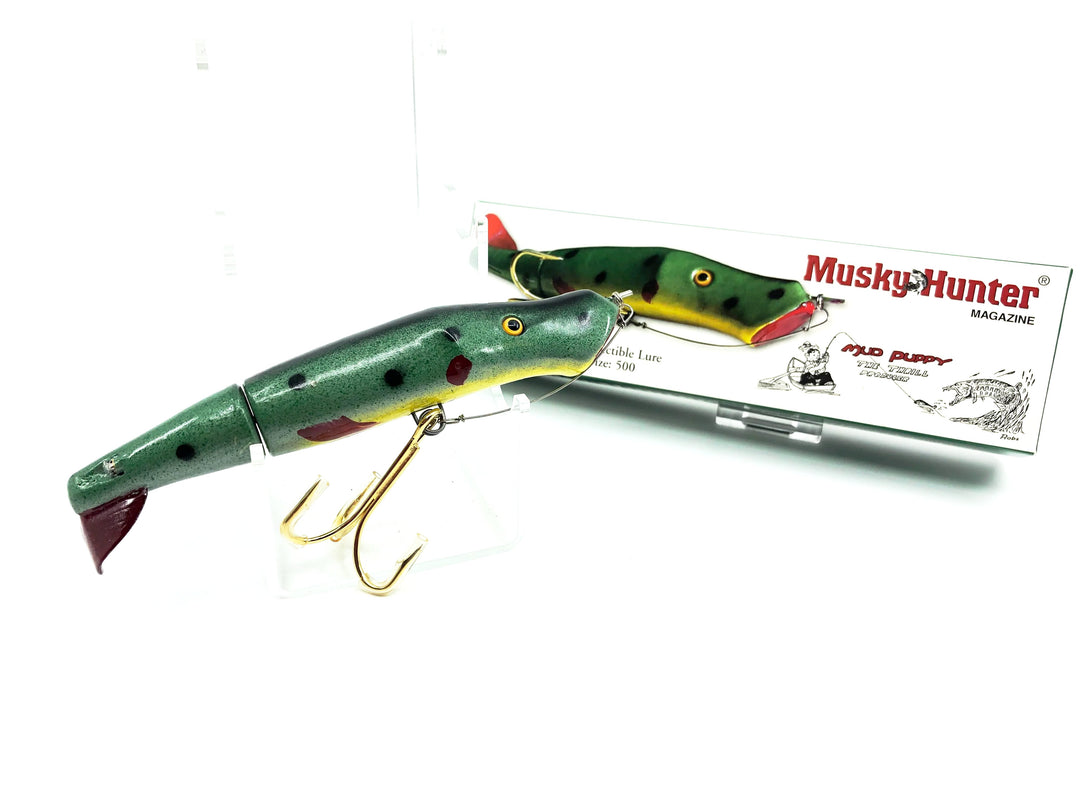 Musky Hunter 2003 Collectible Lure, C.C Roberts Mud Puppy #475/500 Signed