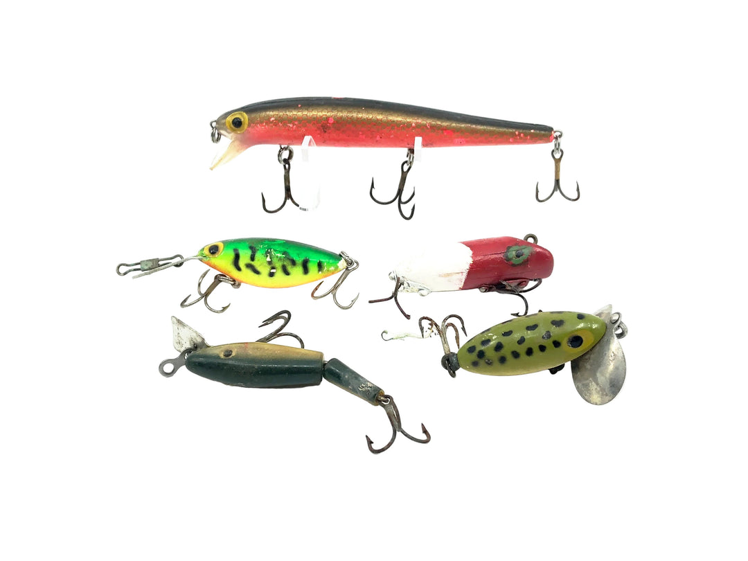 Iconic Baits 5 Pack, Storm/South Bend/L & S/Arbogast