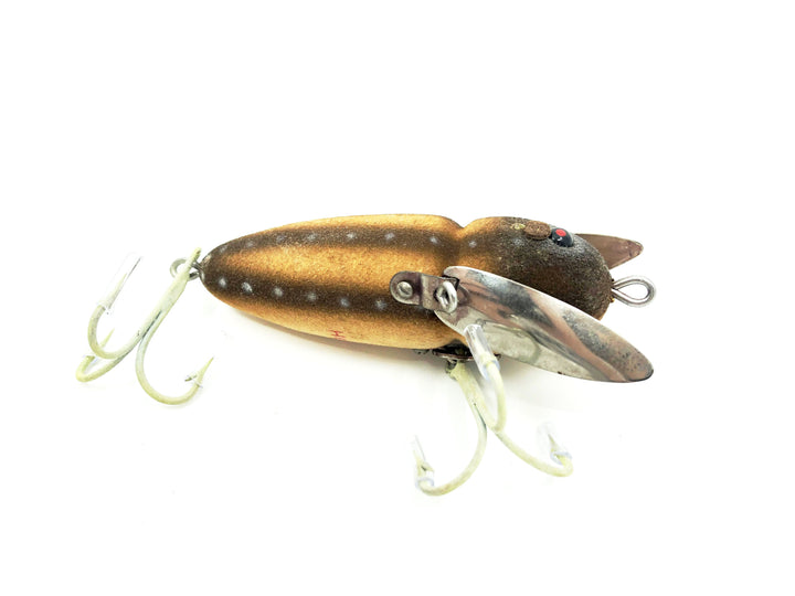 Heddon Musky Crazy Crawler 2150 CM Chipmunk Color with Box/Papers