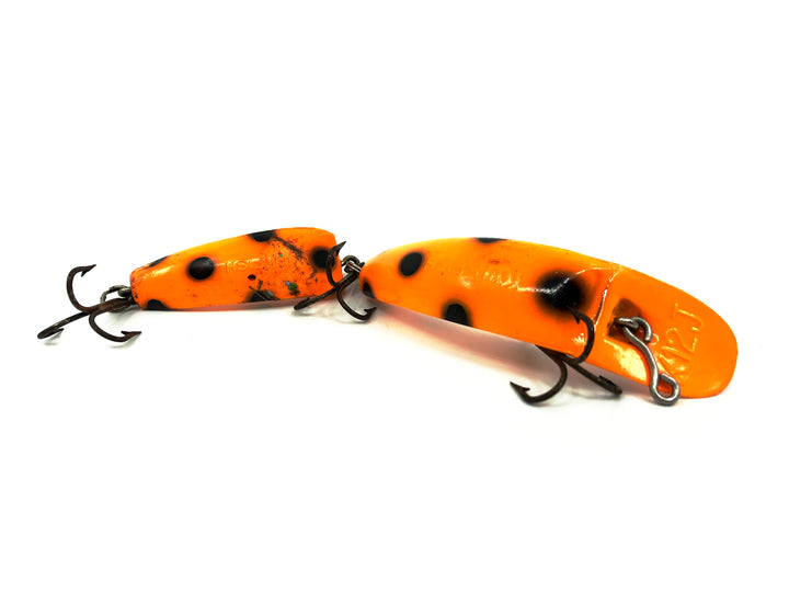 Luhr-Jensen Kwikfish K12J Jointed, YFB Yellow Fluorescent Black Spots Color