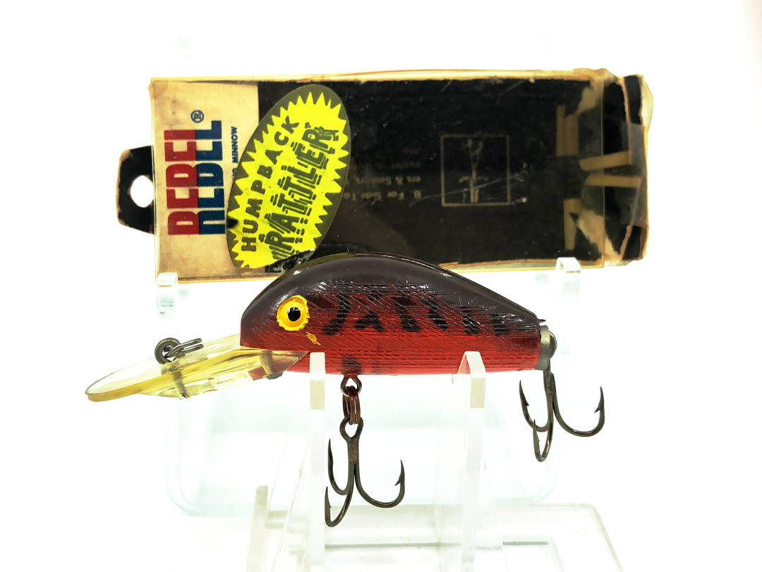 Rebel Humpback Rattler DR-2025-R-IBX, Crawdad w/Orange Belly w/Box