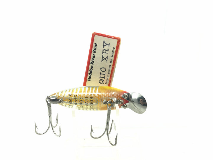Heddon River Runt Spook Sinker 9110-XRY, Yellow Shore Minnow Color with Box