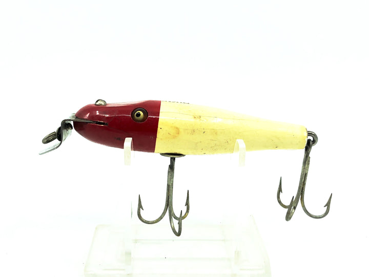 Creek Chub Baby Pikie 900, RH Red Head/White Body Color