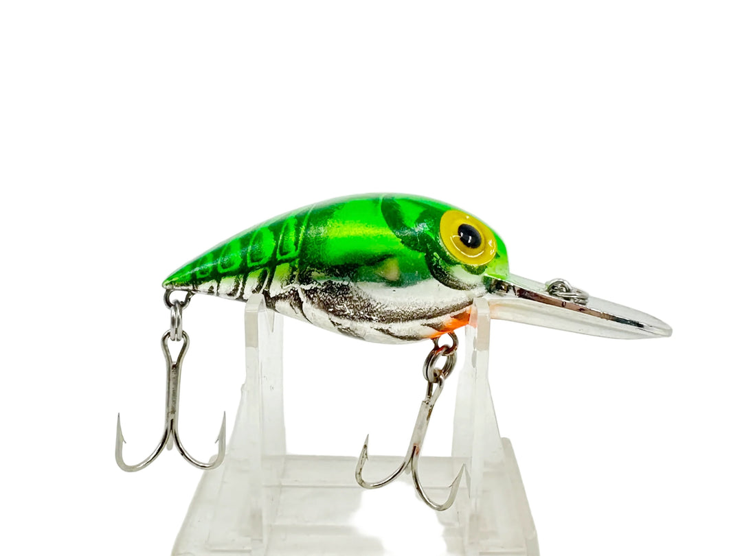Storm Magnum Wiggle Wart AV121, Metallic Hot Green Crayfish Color