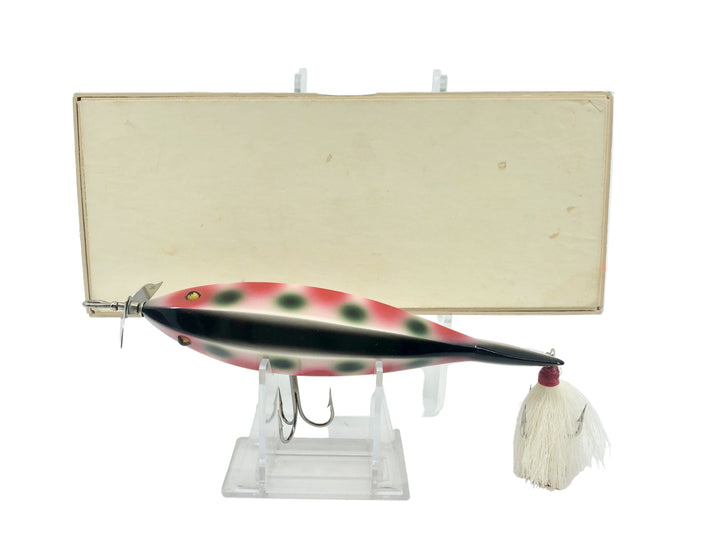Macatawa Bait Co. Heddon Hex Lure Strawberry Color with Box - Musky Size