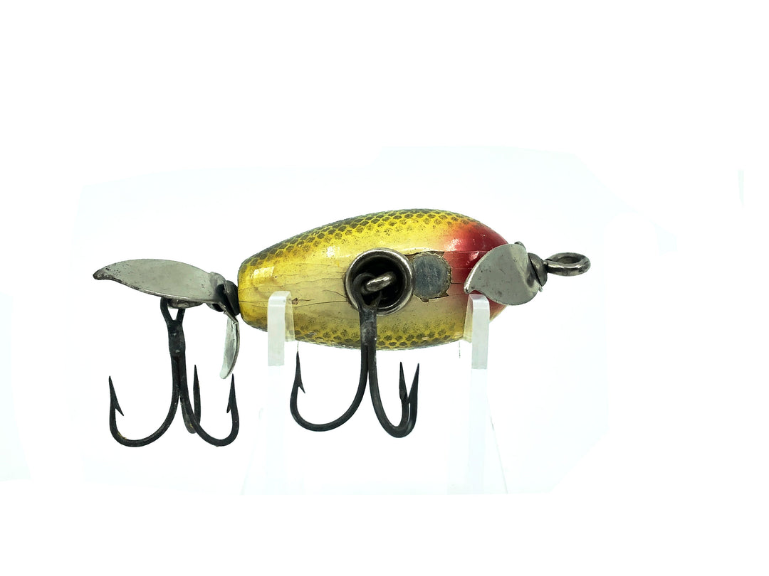 Shakespeare Midget Spinner, Green Perch Color