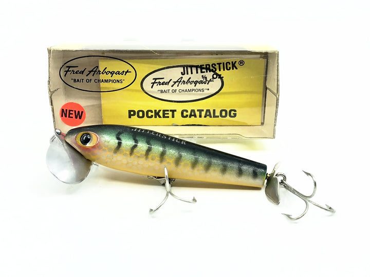 Arbogast Jitterstick, Perch Color w/Box