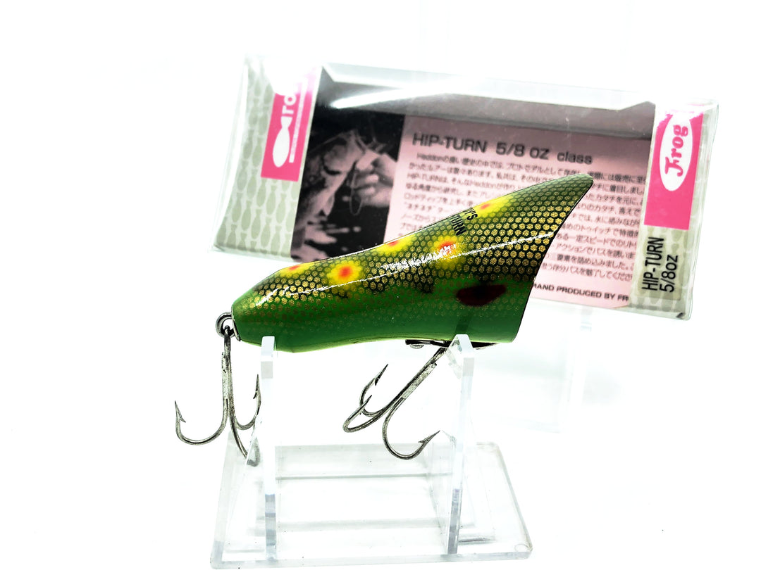 Toy's by Frog Hip Turn Lure, Frog Scale Color with Box