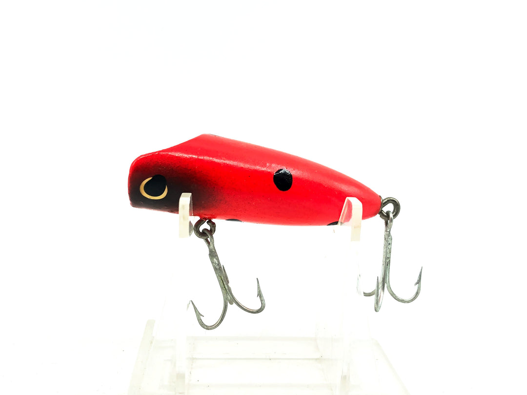 Eppinger Dardevle Osprey Bass Plug, Fluorescent Orange/Black Spots Color