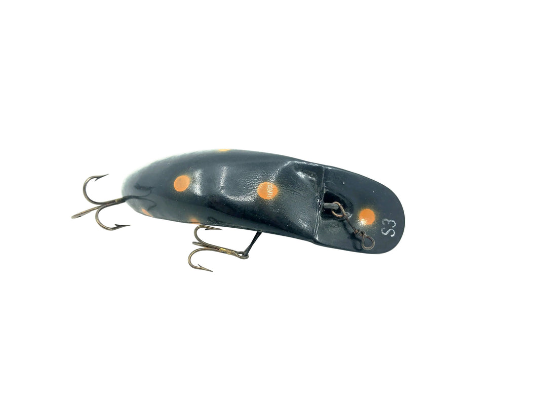 Helin Flatfish S3, Black Orange Spots Color