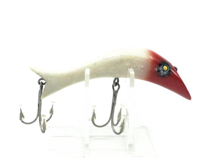 Creek Chub 1000-P Nikie, #02 Red Head/White Color 1002-P