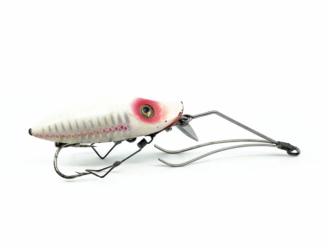 Heddon River Runt No-Snag N9119 XRW, White Shore Minnow Color