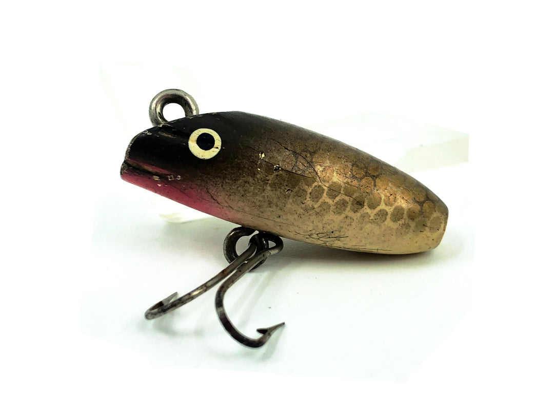 Paw Paw Flyrod Groove Head Wobbler 700s, Natural Pike color My Bait