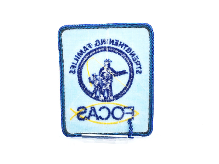 Focas Strengthening Families Vintage Fishing Patch