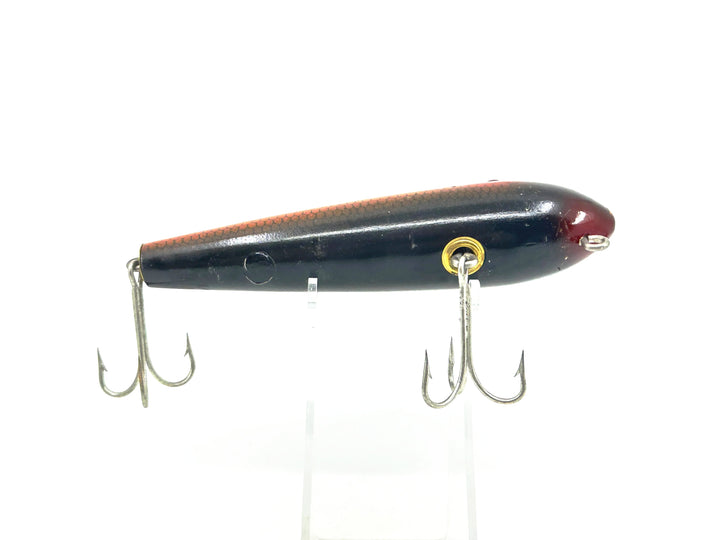Musky Jerkbait, Orange Scale/Black Color