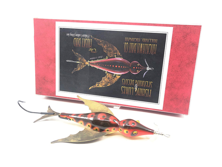 Macatawa Bait Co. Musky Bird, Spotted/Brown/Orange/Red w/Box