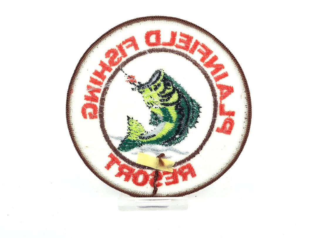 Plainfield Fishing Resort Vintage Fishing Patch