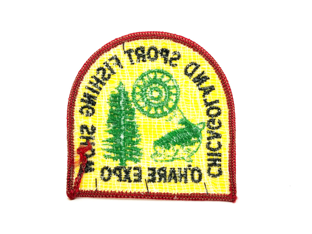 Chicagoland Sport Fishing Show O'Hare Expo Vintage Fishing Patch
