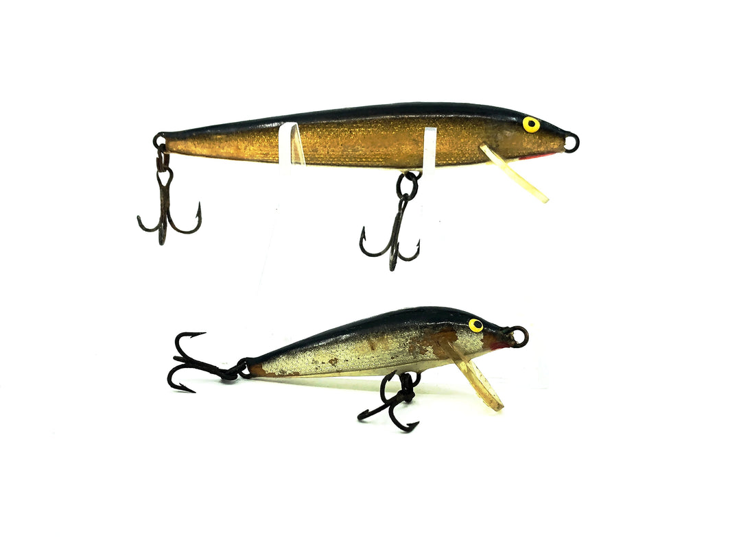 Rapala Original Floating F05/F09, Silver/Gold Combo Color Pack