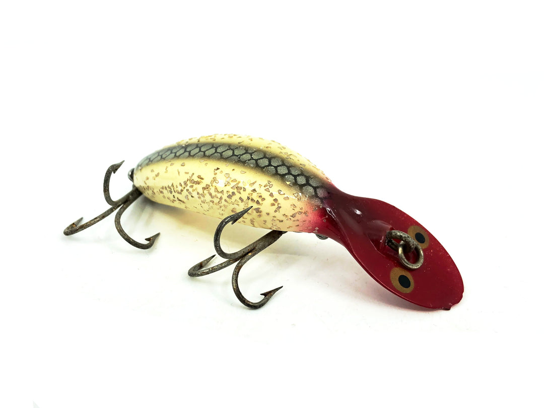 Heddon Tadpolly, RHF Red Head/Flitter Color