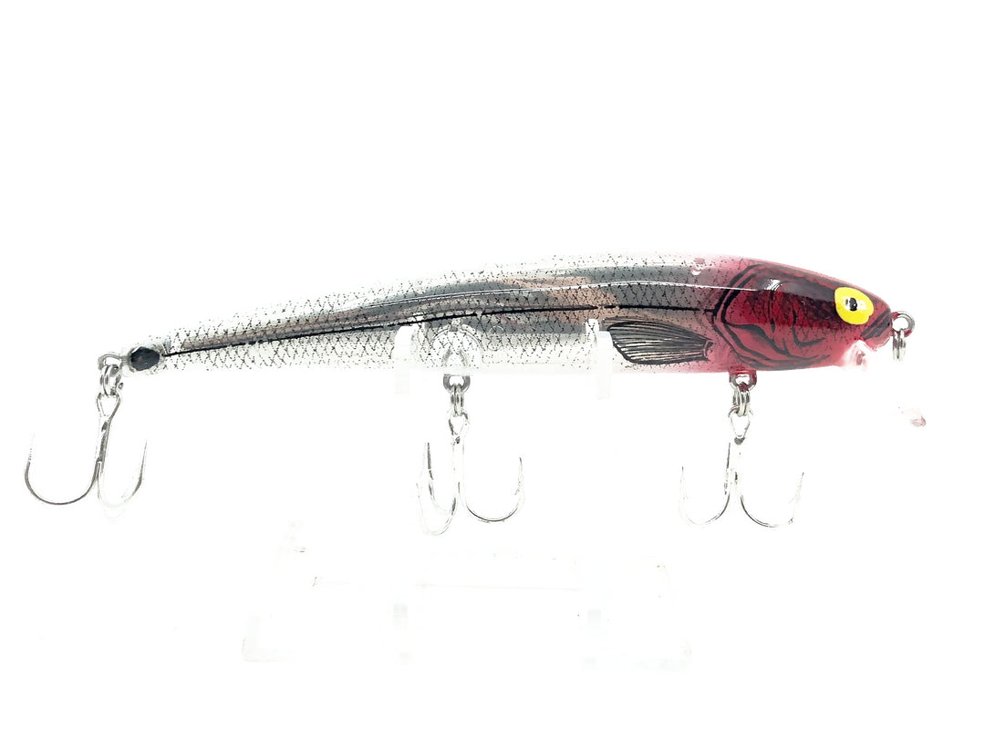 Bomber Long A 15A, XSIO4 Silver Flash/Red Head Color