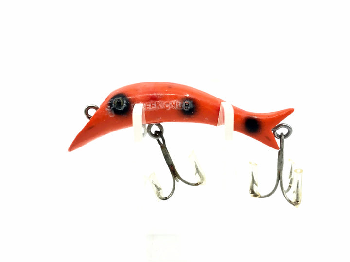 Creek Chub 9700-P Nikie, #30 Orange/Black Spots Color 9730-P