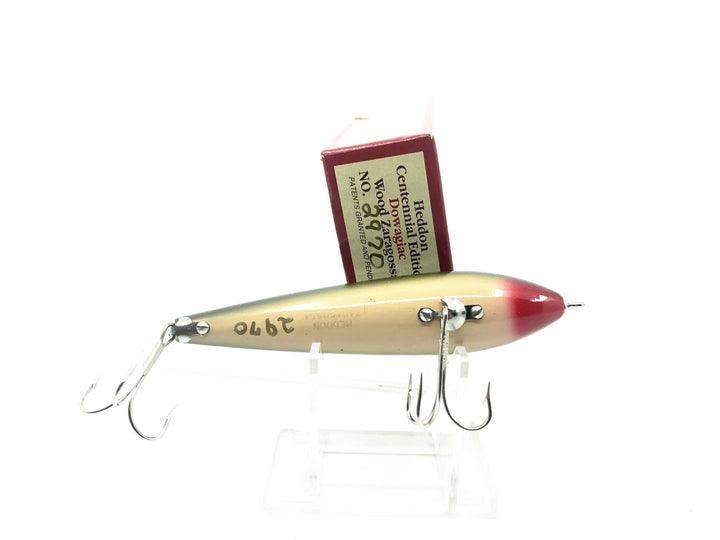 Heddon Centennial Edition Wood Zaragossa New in Box NO. X6500W-BF - Bullfrog Color, Numbered!