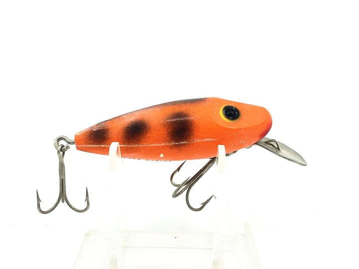 Carpenters Triple Depth Lure, Orange/Black Spots Color