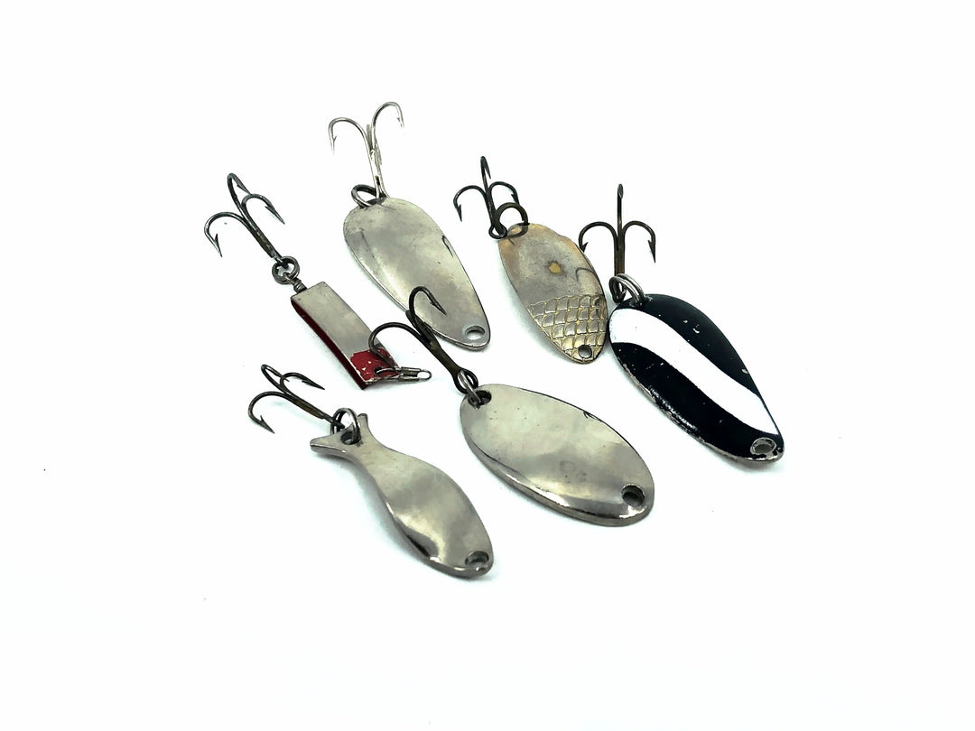 Vintage Small Spoon 6 Pack- South Bend, Wonderlure, & More!