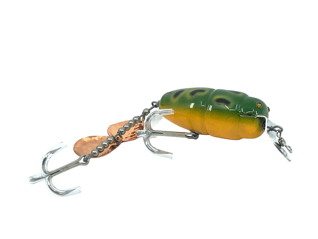 Musky Dan (XXX Lures) Husky Beetle, Frog Color