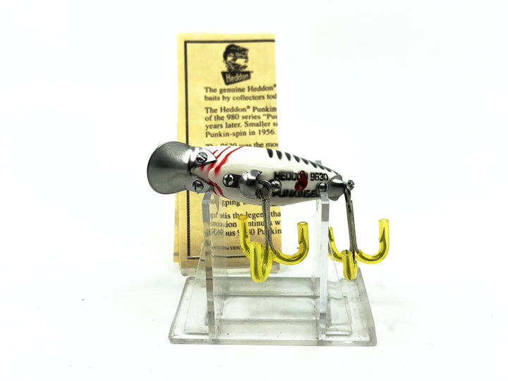 Heddon 9630 2nd Punkinseed X9630XWB White &amp; Black Shore Color New in Box