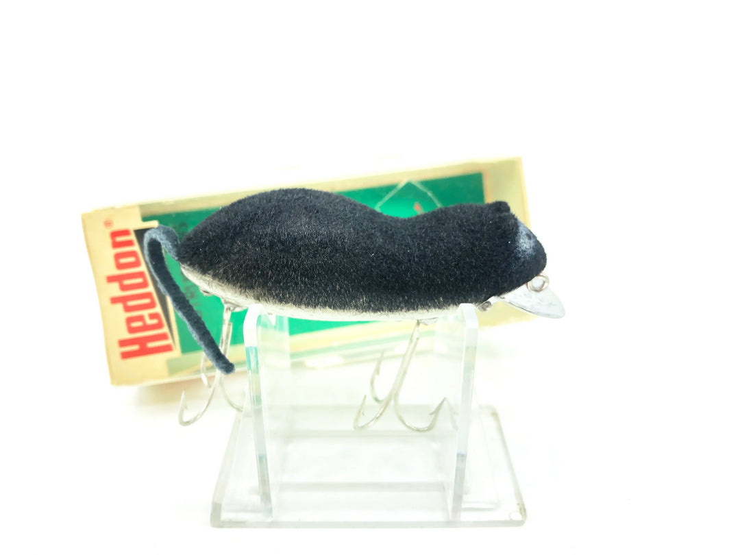Heddon Meadow Mouse with Box 9800, BLM Black Mouse Color on Card