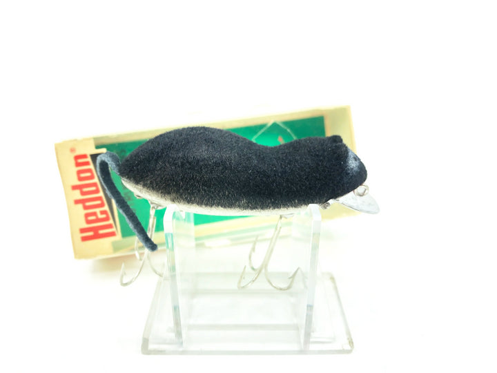 Heddon Meadow Mouse with Box 9800, BLM Black Mouse Color on Card