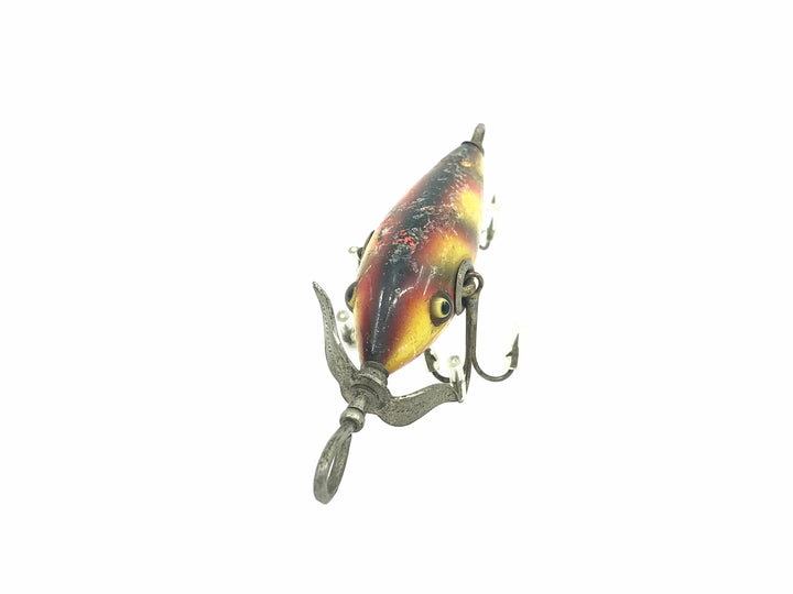 Heddon Dowagiac Minnow No. 20 Series, 9A Yellow Perch (Bar Perch) Color