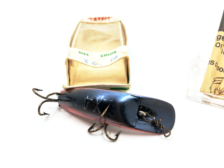 Vintage Helin Flatfish X4, OP Orange Pearl Color with Box